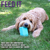 Large Premium Dog Treat Toy - Fillable for Frozen Feeding