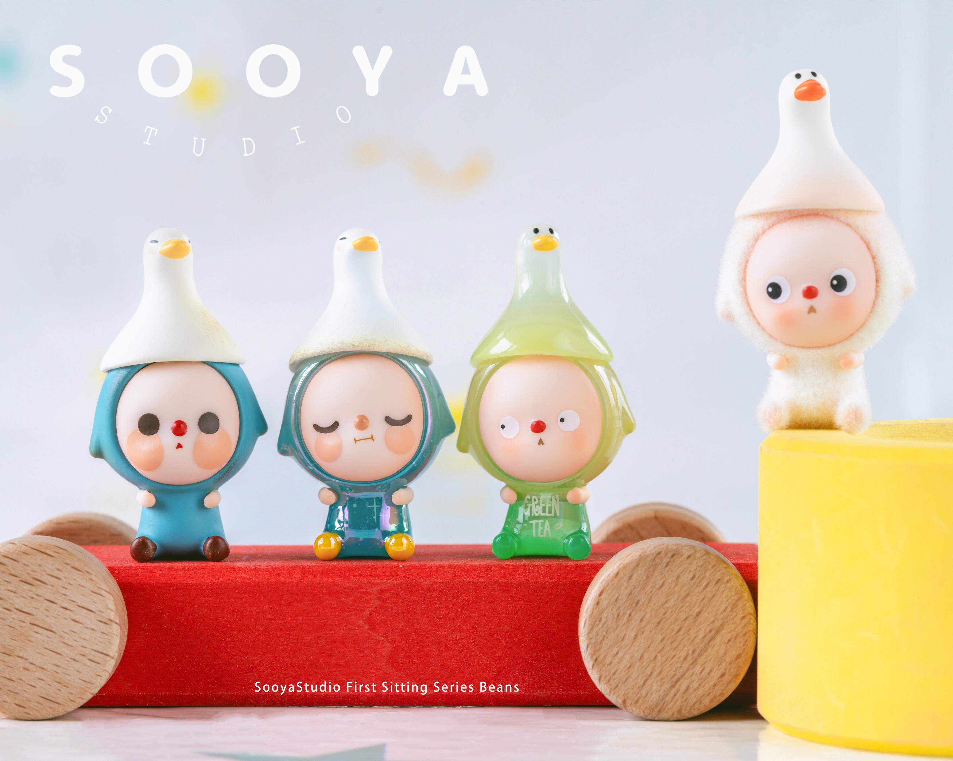 Sooya first generation "Sitting" series Blind Bag Beans