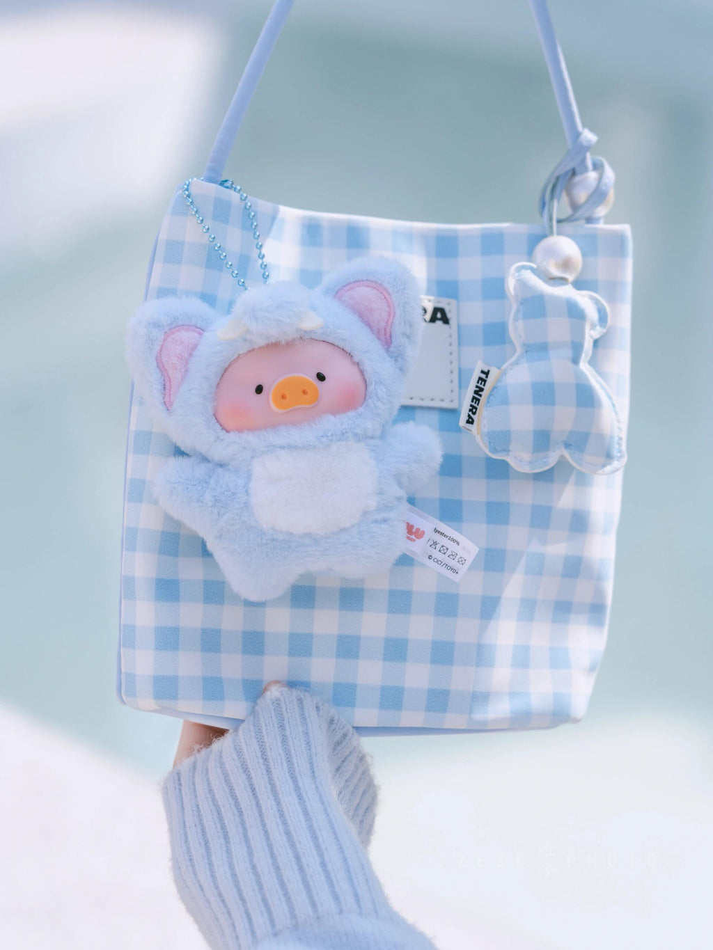 LULU THE PIGGY Animal Party Puppet Show Plush Series Blind Box