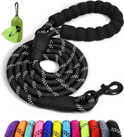 6FT Rope Leash with Padded Handle 