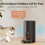 4L Automatic Pet Feeder with Stainless Steel Bowl