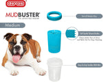 Mudbuster Portable Dog Paw Cleaner, Medium, Blue Paw Cleaner for Dogs, Premium Quality Pet Supplies and Dog Accessories