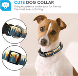 Adjustable Soft Puppy Collar with Quick Release Buckle, Length 13.39''-20.87''