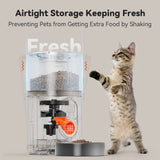 4L Automatic Pet Feeder with Stainless Steel Bowl