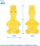 Crinkle Duck Toy for All Sizes - No Filling with Soft Squeaker