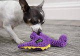 Dino Bruto Squeaky Plush Dog Toy - Chew Guard Technology